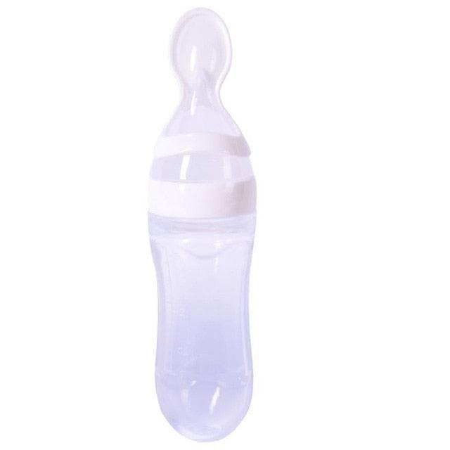 Mamadeira com colher alimentadora - Céu Infinito - eliteofertasbaby